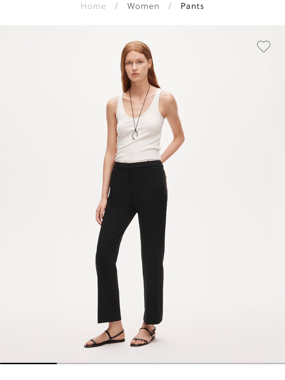 J. Crew Black Kaya Pants